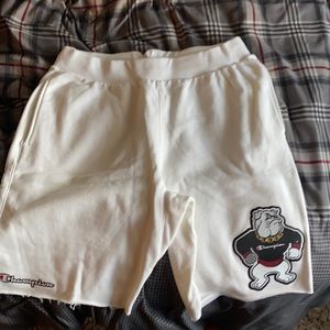 White champion shorts